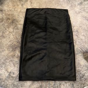Leather Skirt
